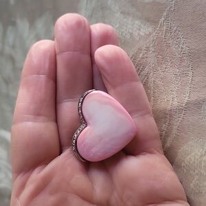 Women's Monet Heart Shape Brooch/Pin